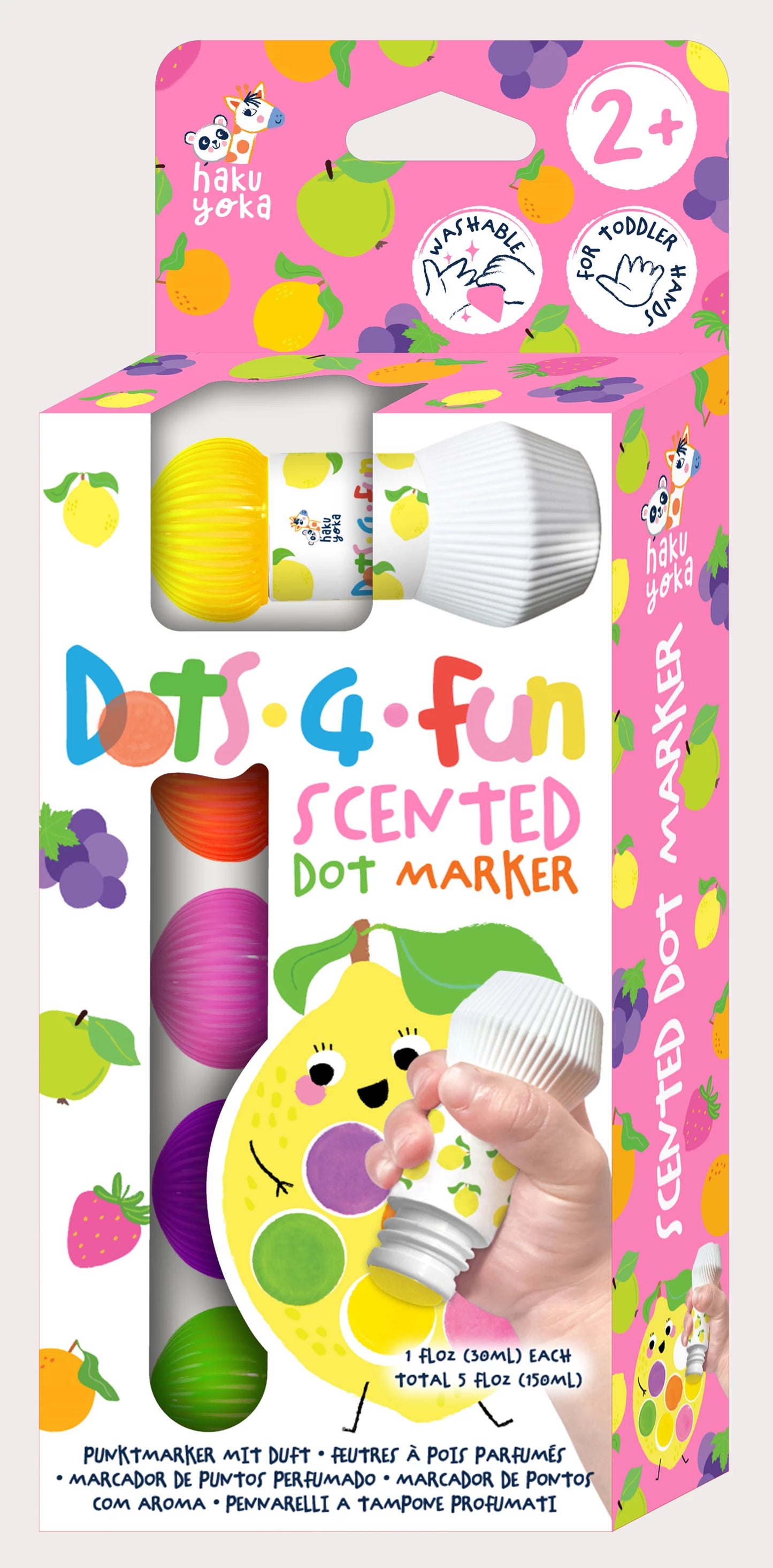 5 DUFTENDE FILZSTIFTE