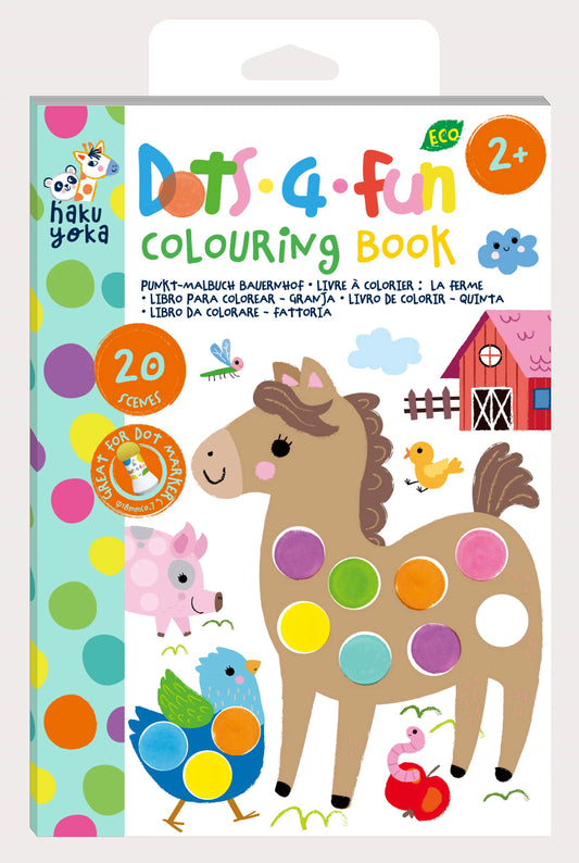 LIBRO DA COLORARE DOT FARM
