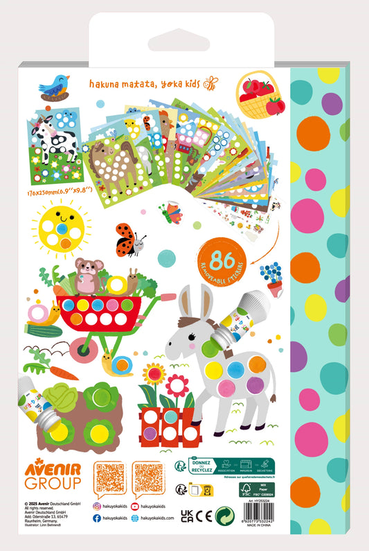 LIBRO DA COLORARE DOT FARM