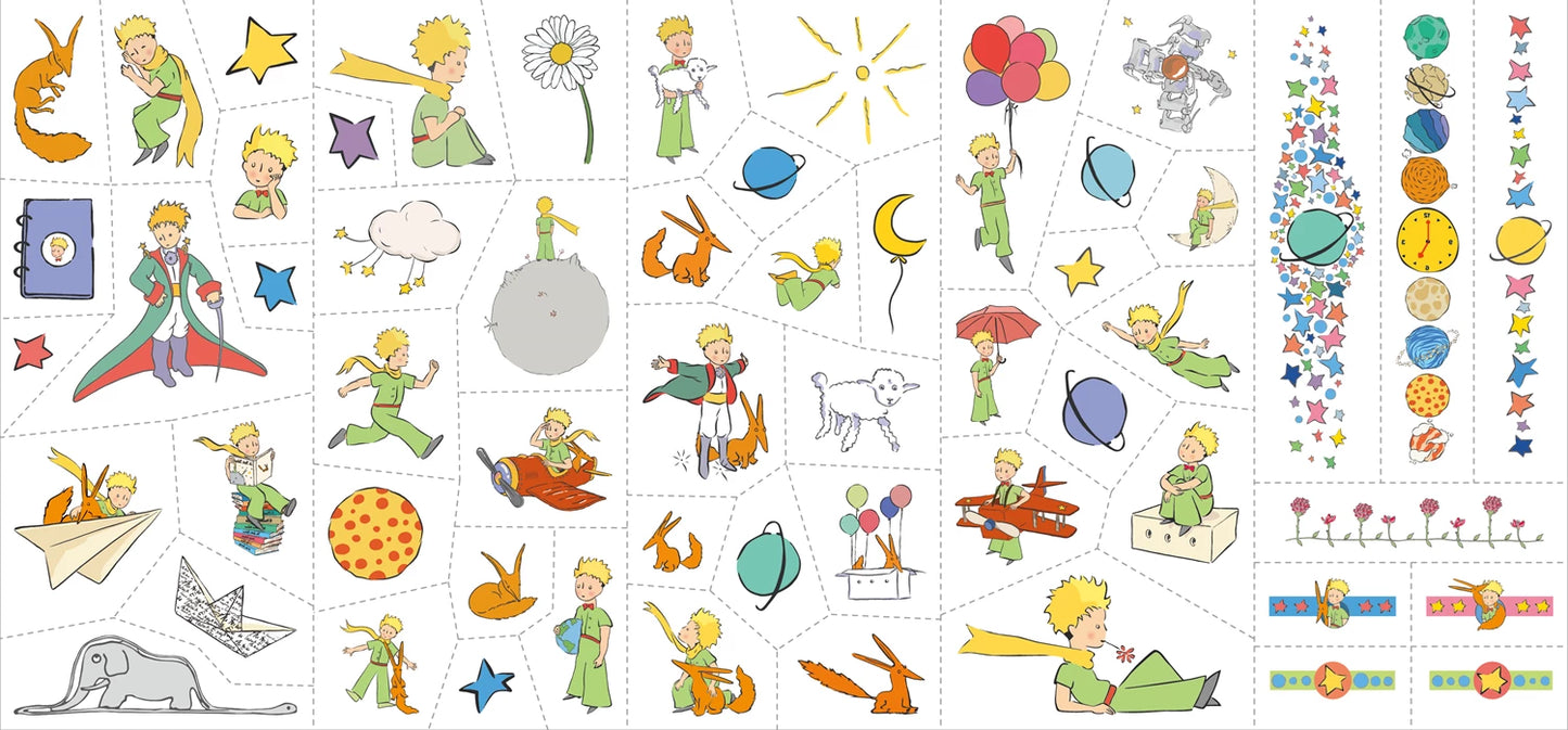 AUTOCOLLANTS ET TATOUAGES DU PETIT PRINCE