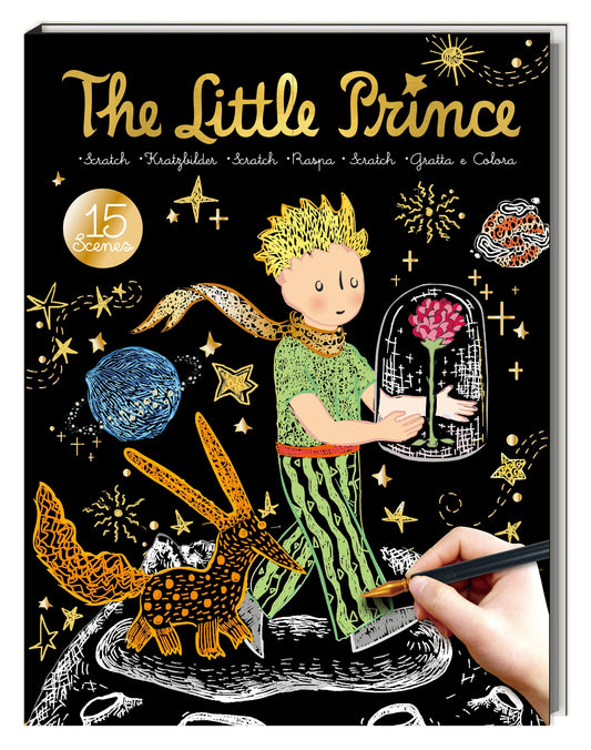 LIBRO D'ARTE DA GRATTARE IL PICCOLO PRINCIPE