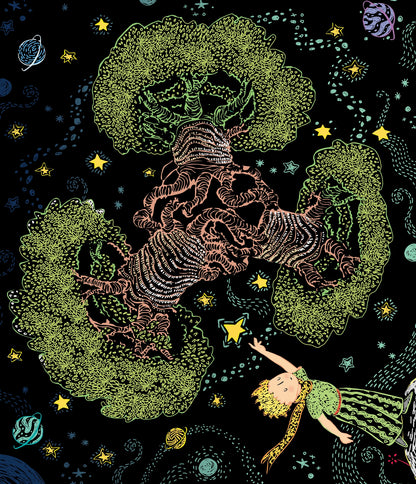 LIVRE D'ART À GRATTER LE PETIT PRINCE