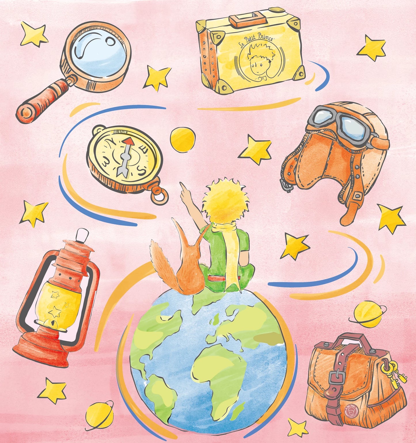 AQUARELLBUCH DER KLEINE PRINZ