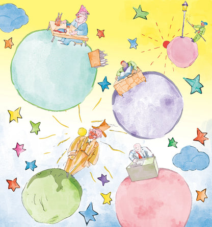 AQUARELLBUCH DER KLEINE PRINZ