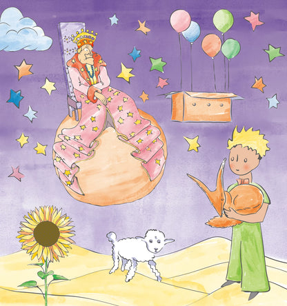 AQUARELLBUCH DER KLEINE PRINZ