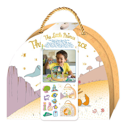 JEU DE CONSTRUCTION EN BOIS 11 PIÈCES LE PETIT PRINCE