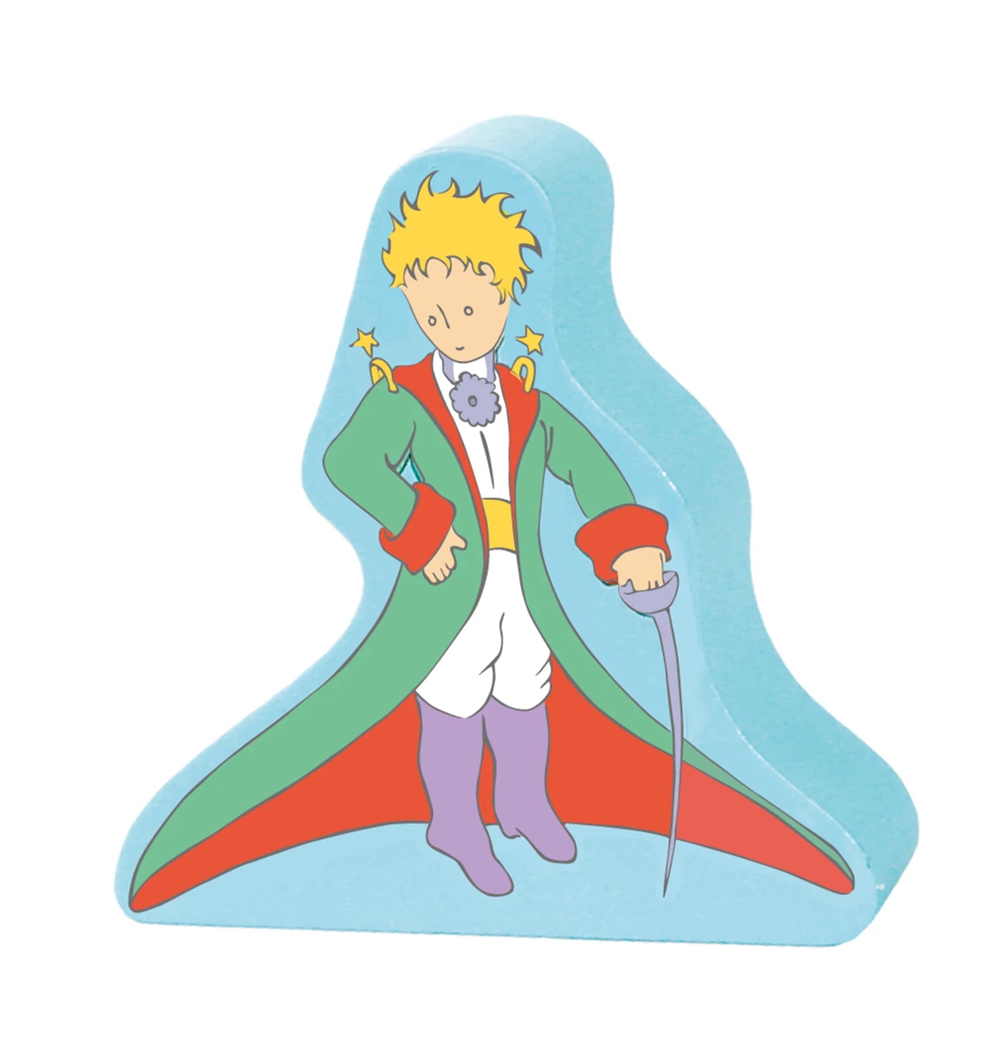 JEU DE CONSTRUCTION EN BOIS 11 PIÈCES LE PETIT PRINCE