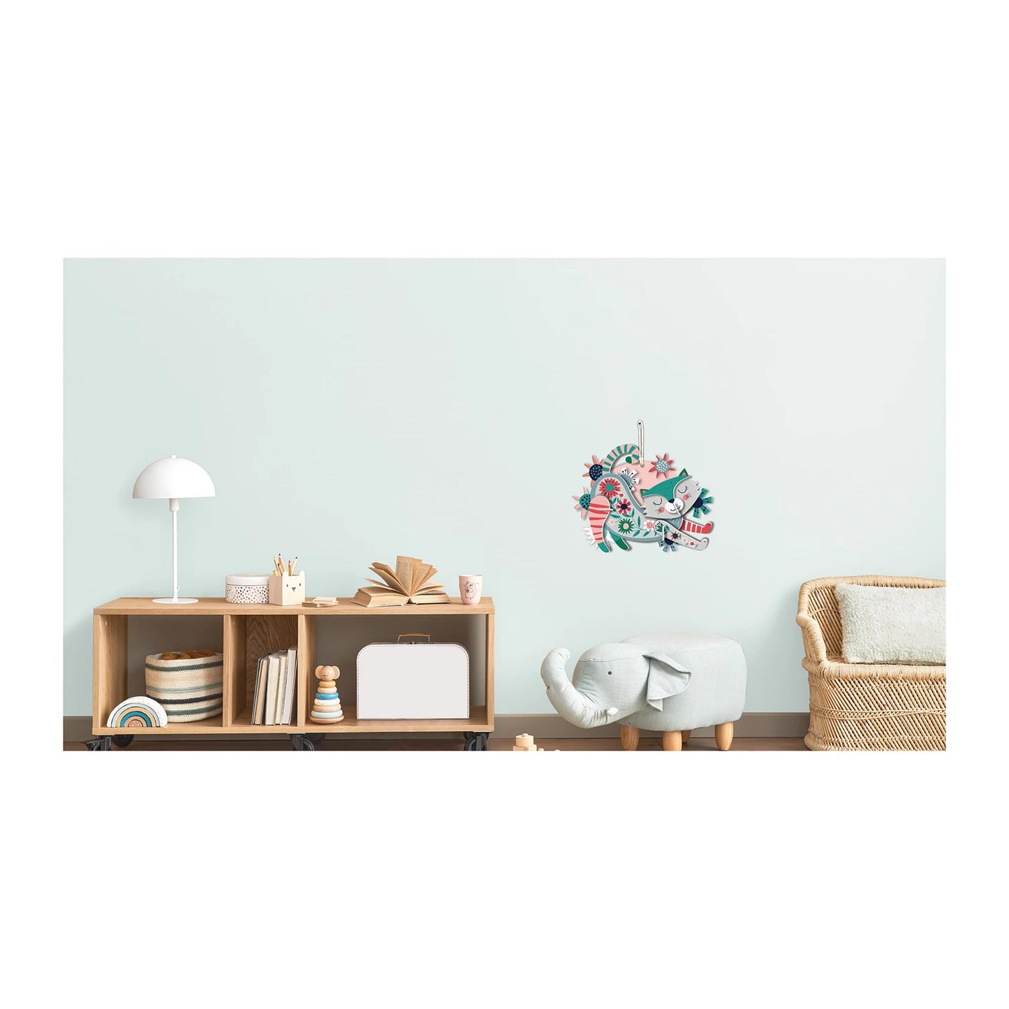 DÉCORATION CHAT 3D