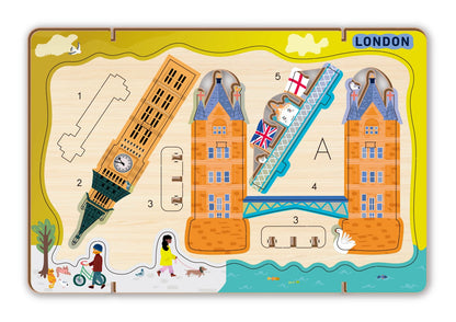 KIT ARTISANAL 3D VILLE DE LONDRES