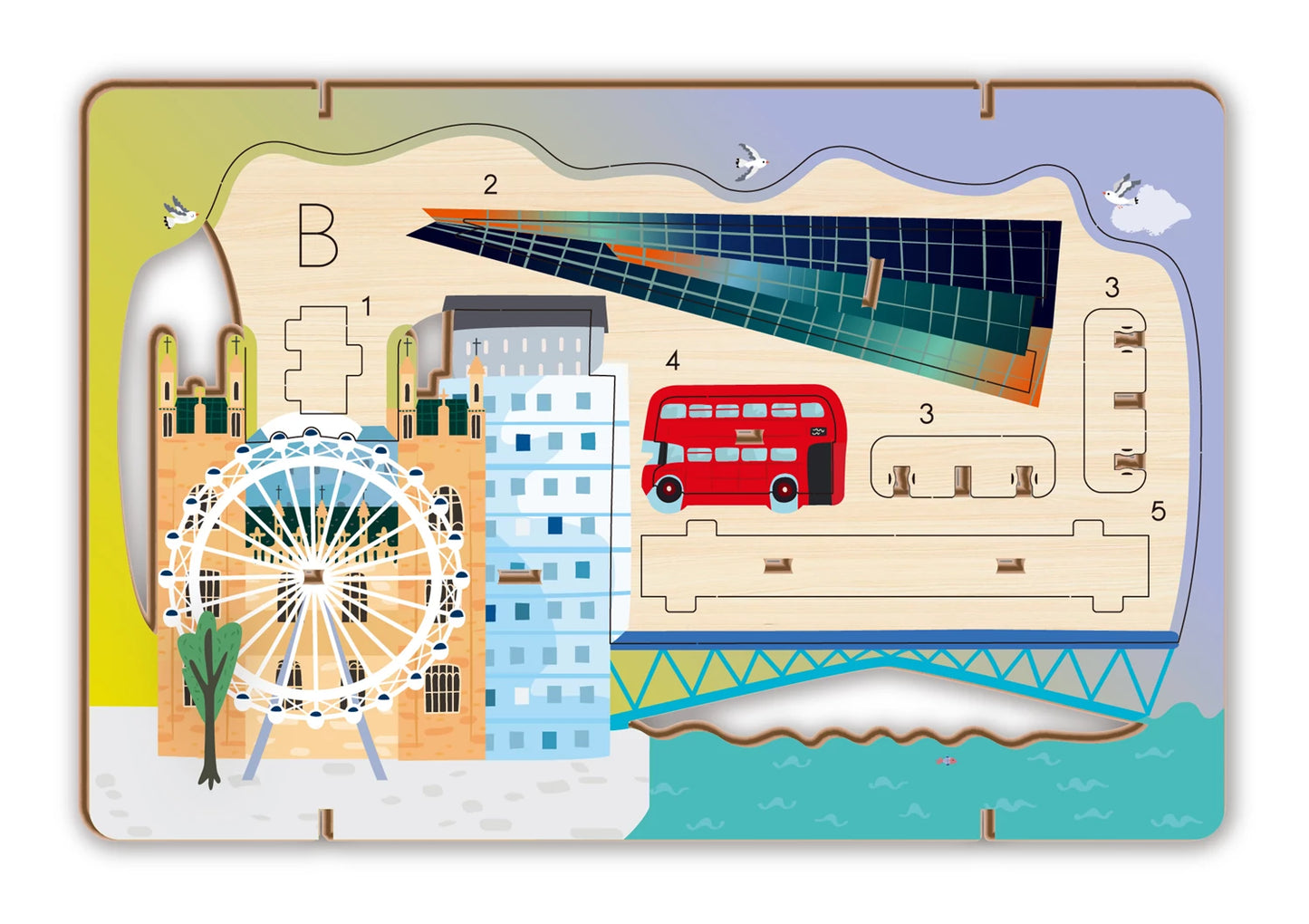 KIT ARTISANAL 3D VILLE DE LONDRES