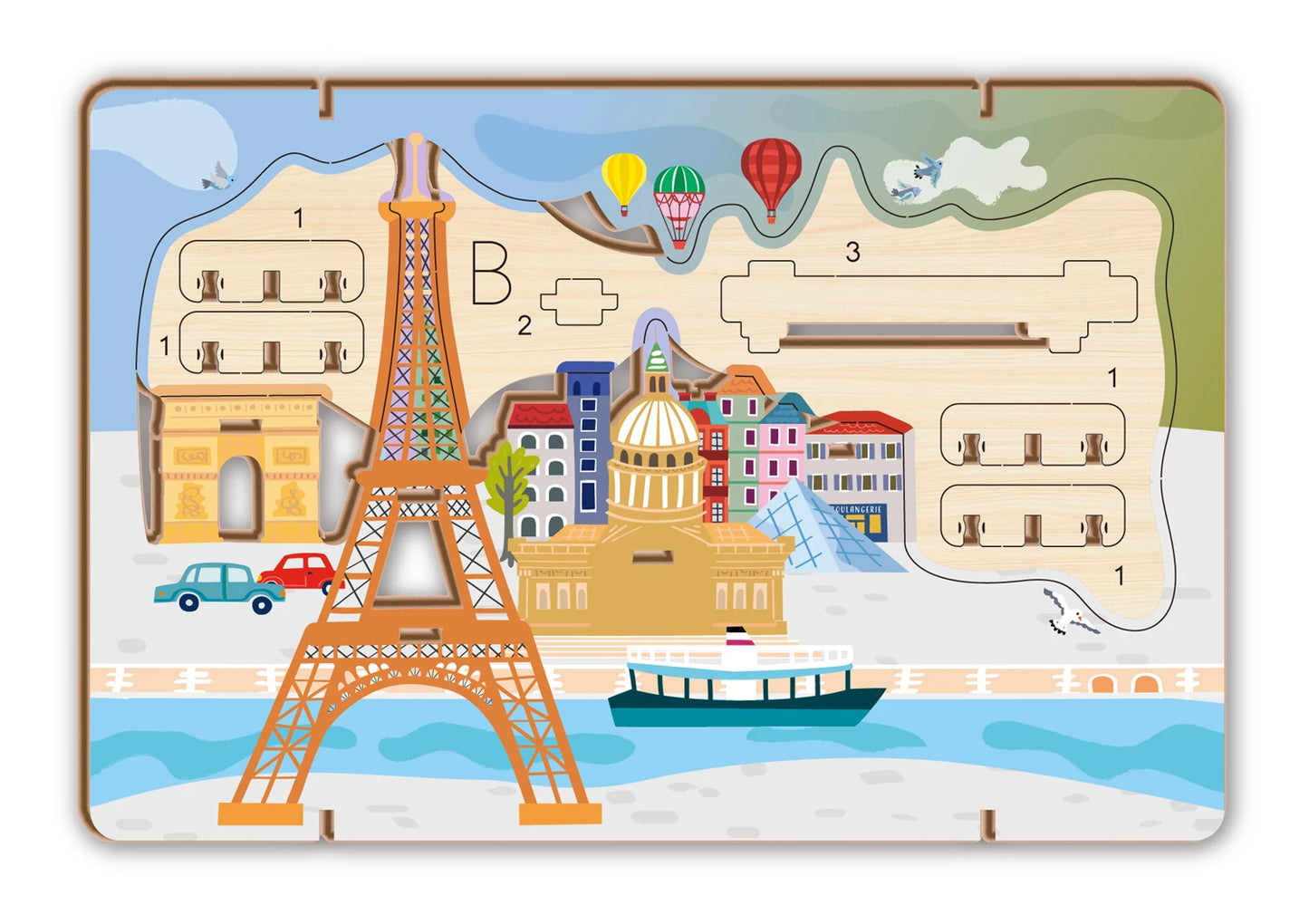 3D-BASTELSATZ PARIS