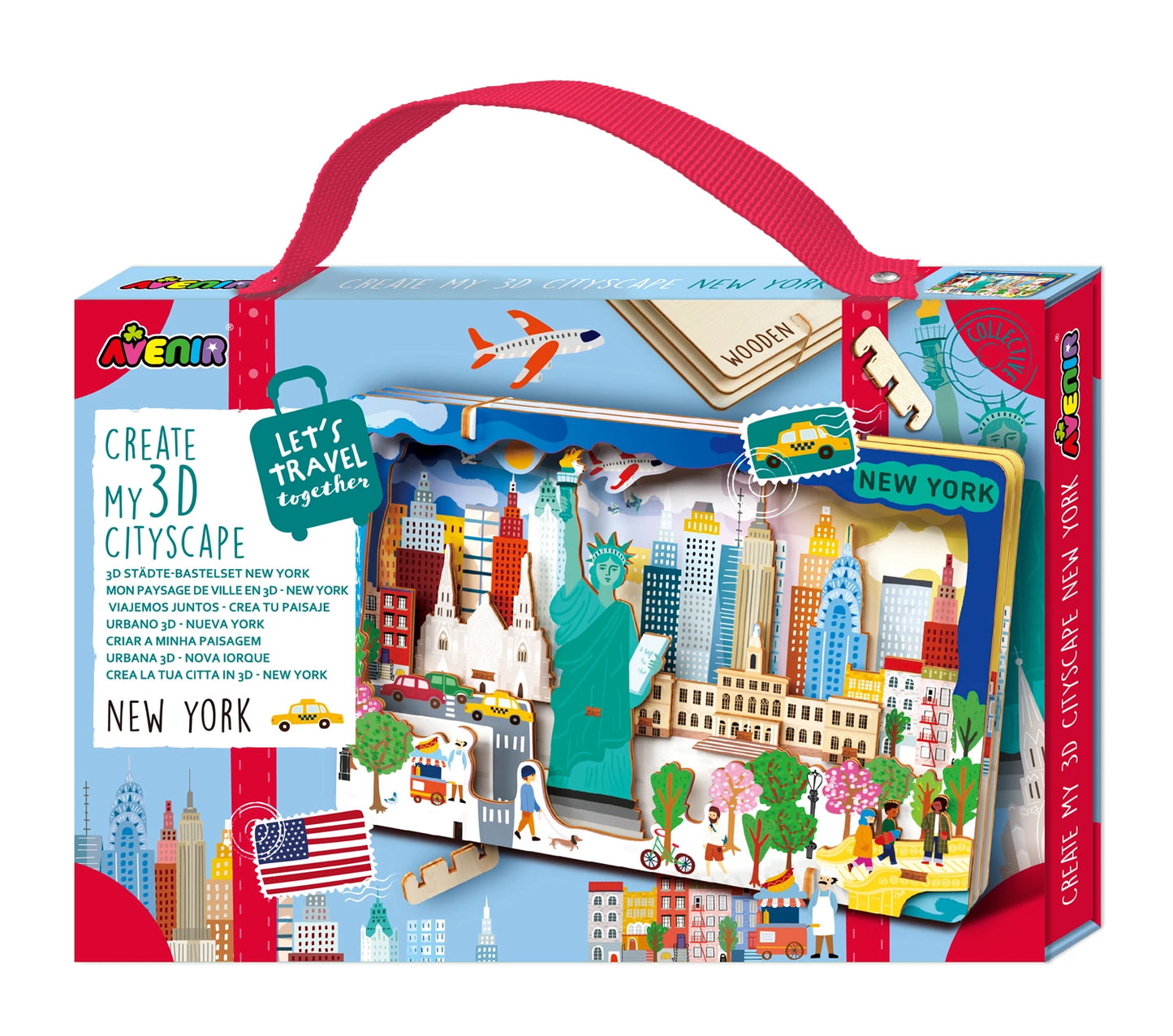 KIT DE BRICOLAGE URBAIN 3D NEW YORK