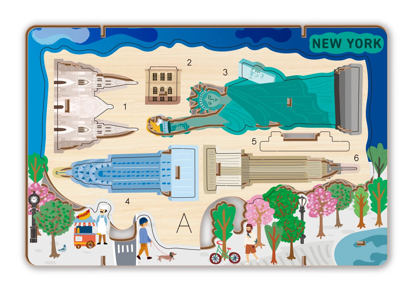 KIT DE BRICOLAGE URBAIN 3D NEW YORK