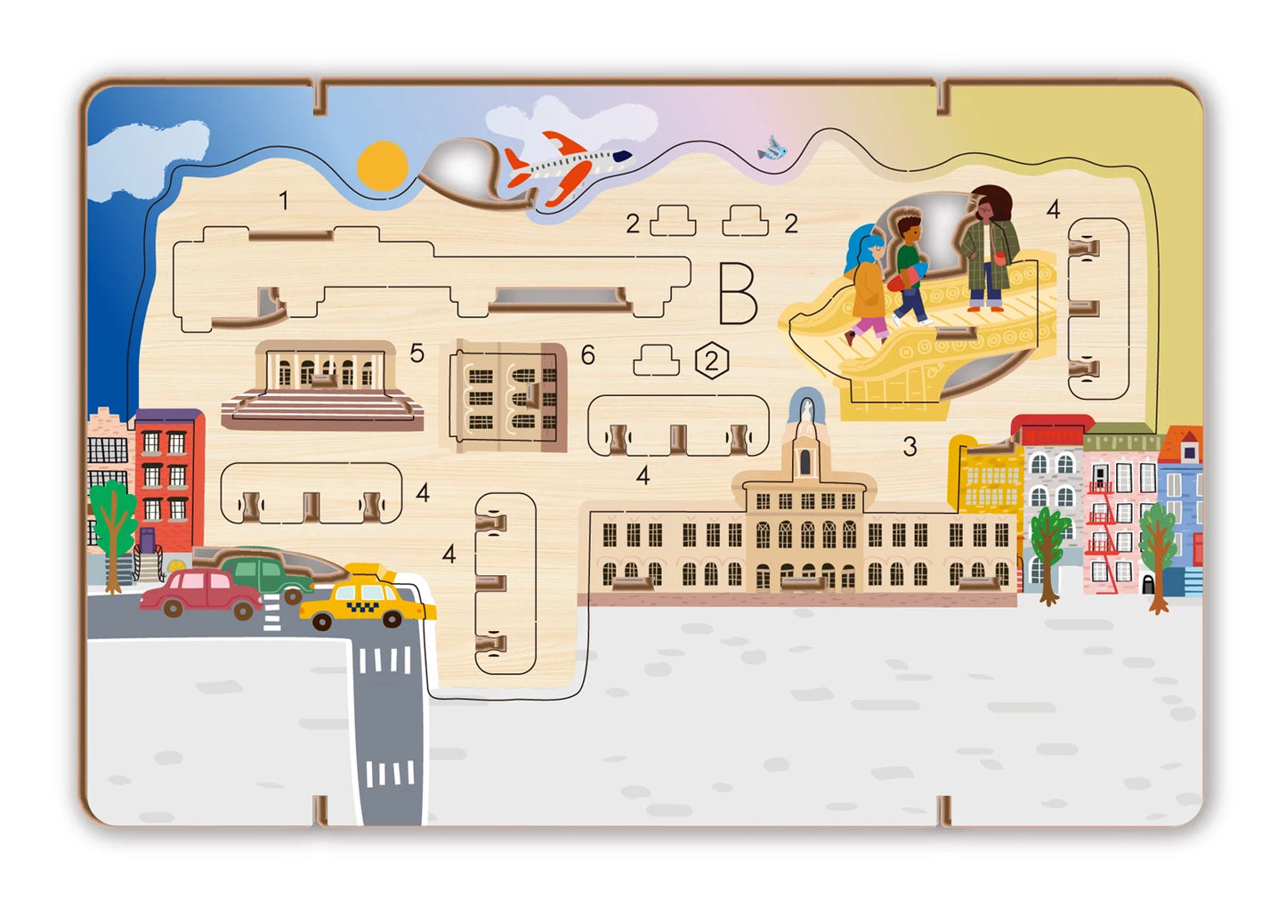 KIT DE BRICOLAGE URBAIN 3D NEW YORK