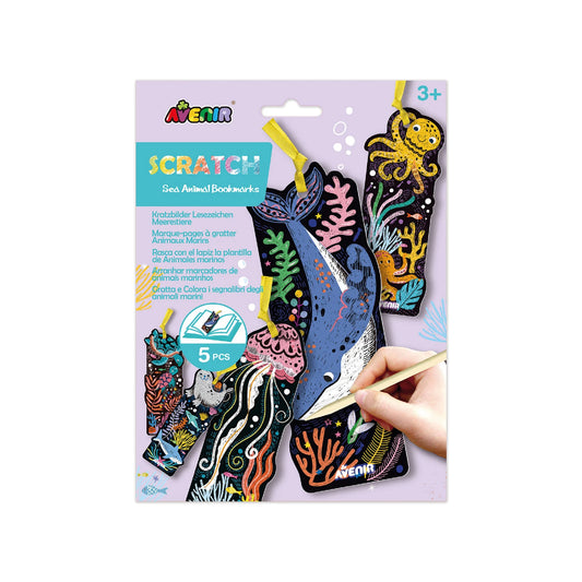 SEGNALIBRI E APPENDINI PER PORTE SCRATCH ART DA ESPOSIZIONE 2X12 ASS