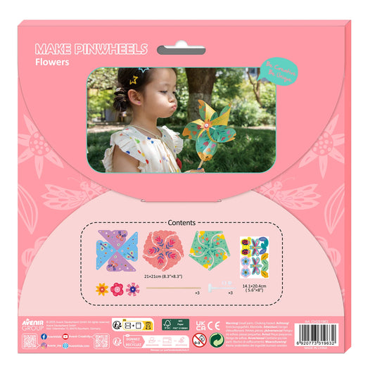 KIT ARTIGIANALE PER MULINI A VENTO E FIORI