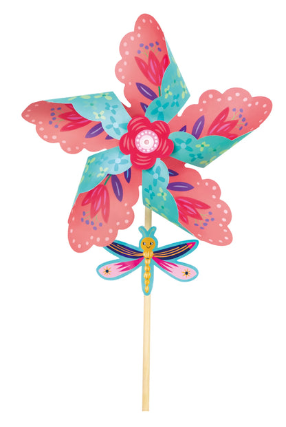 BASTELSET WINDMÜHLEN UND BLUMEN