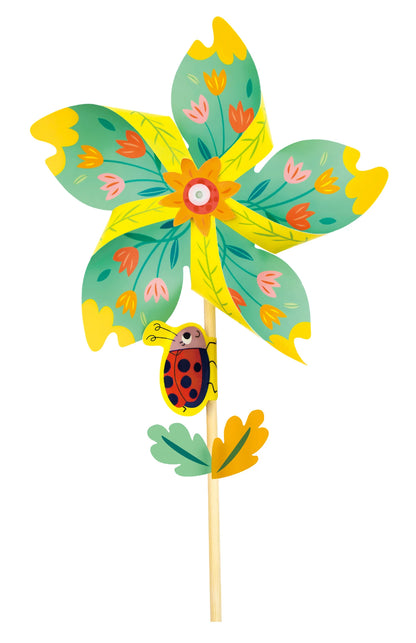 BASTELSET WINDMÜHLEN UND BLUMEN