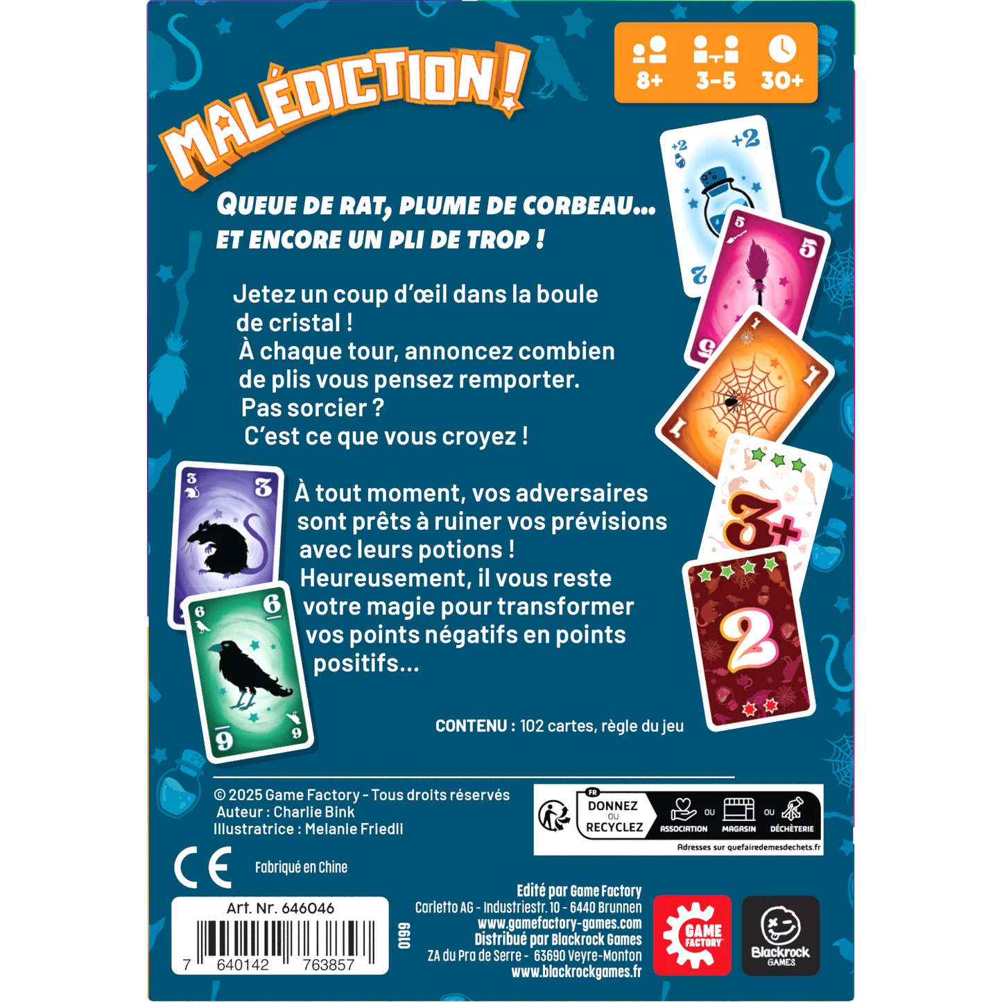 MALÉDICTION ! (F)