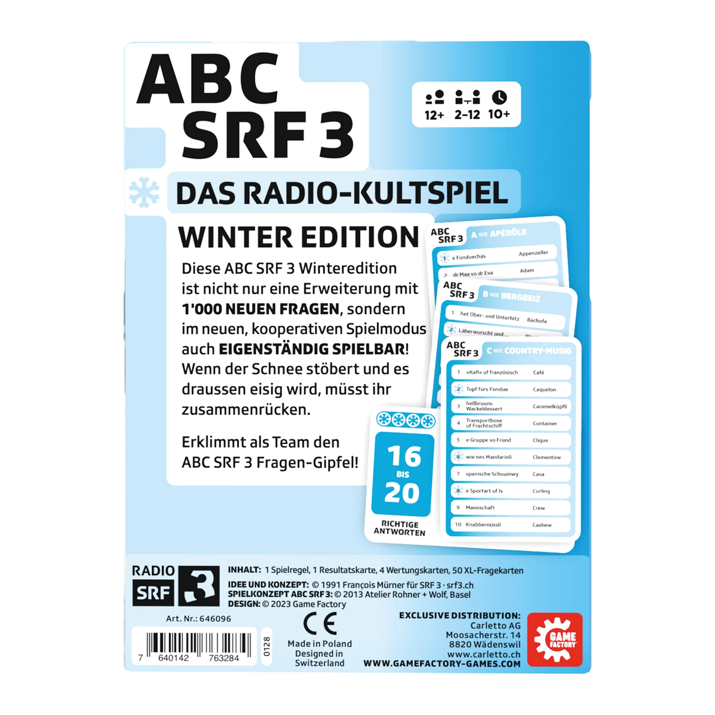 ABC SRF 3 ÉDITION D'HIVER (D)