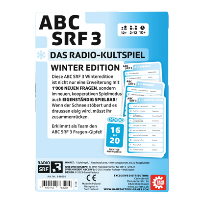 ABC SRF 3 ÉDITION D'HIVER (D)