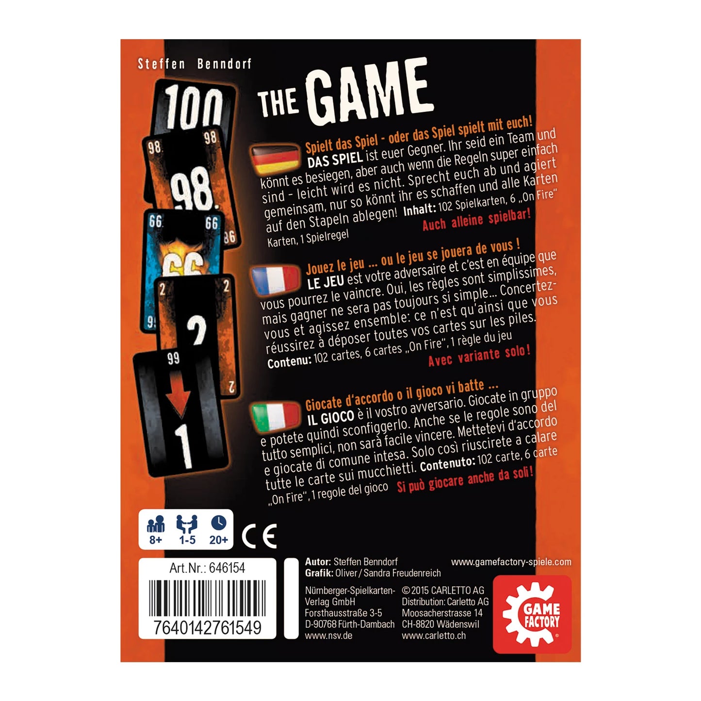LE JEU (MULTILINGUE)