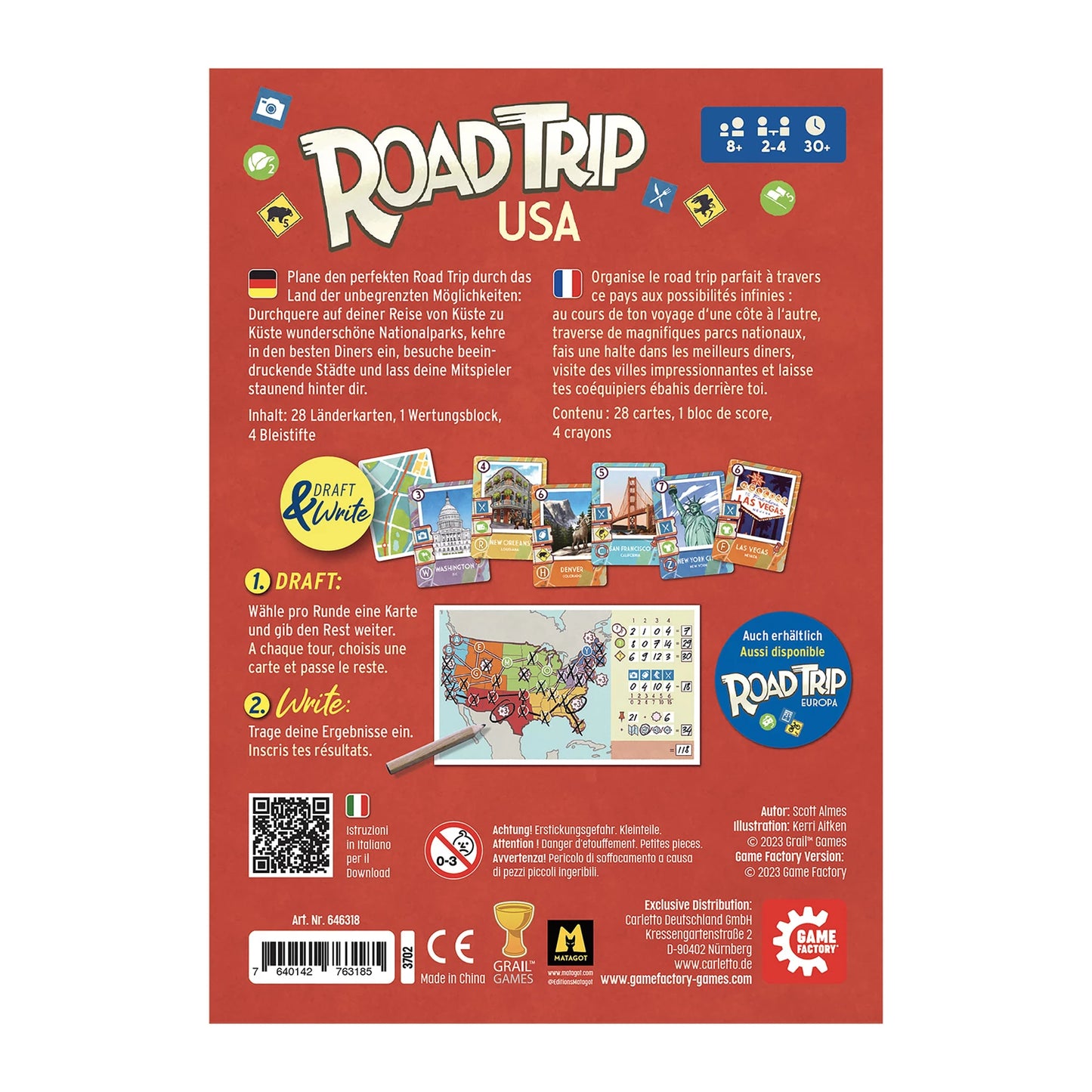 VIAGGIO SU STRADA NEGLI USA (MULTILINGUA)