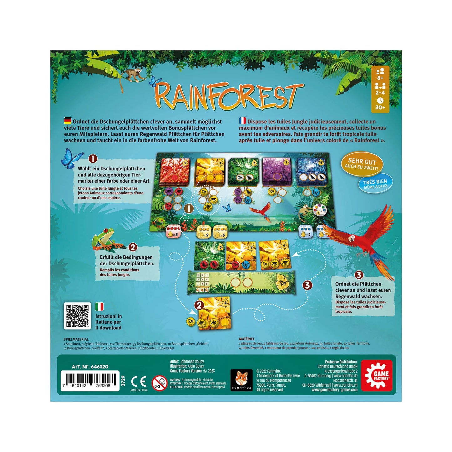 FORESTA PLUVIALE (MULTILINGUA)