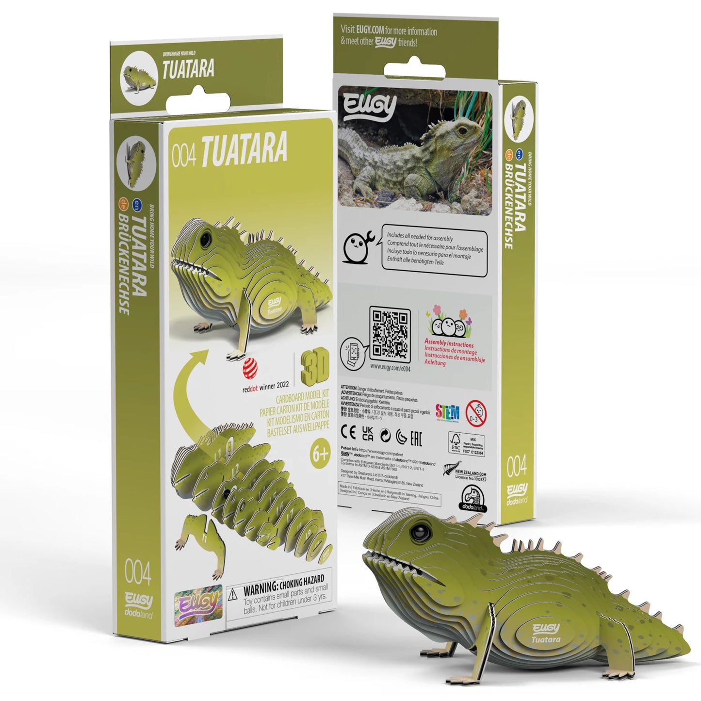 3D-BASTELSET TUATARA