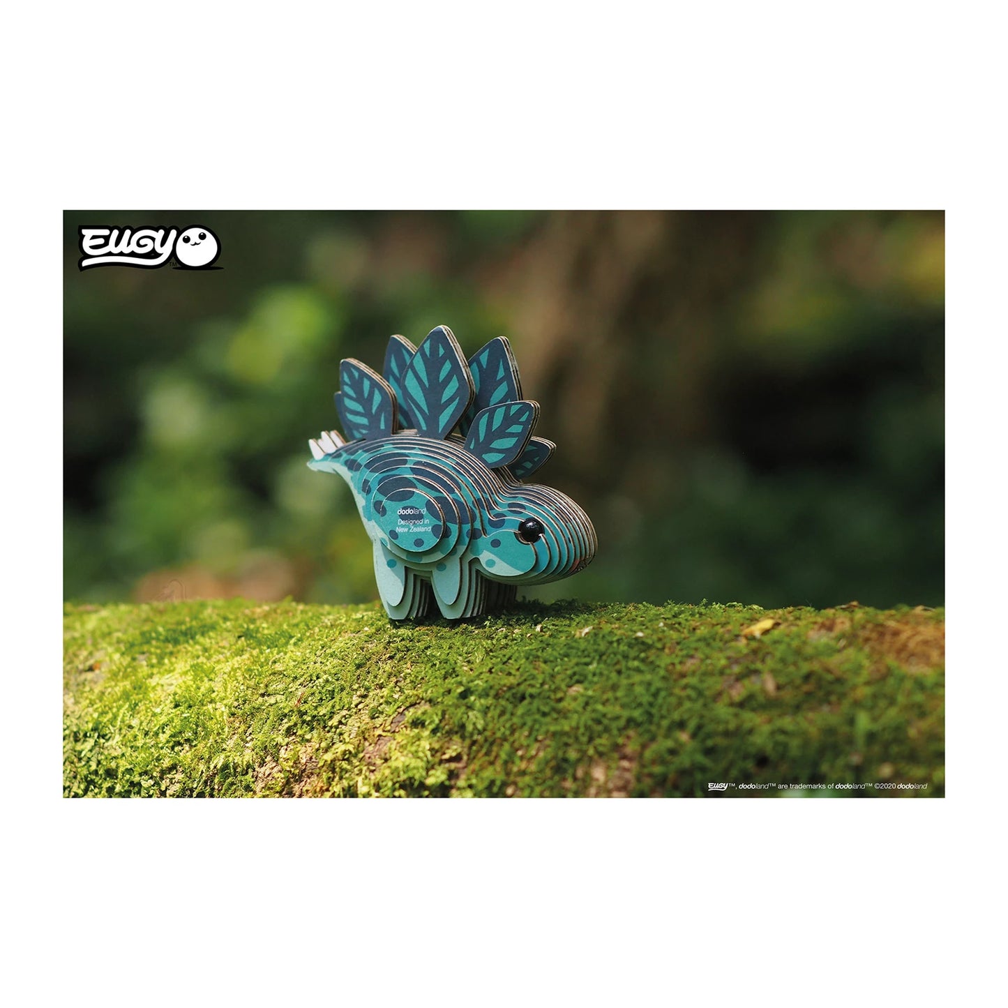 3D-STEGOSAURUS-BASTELSATZ