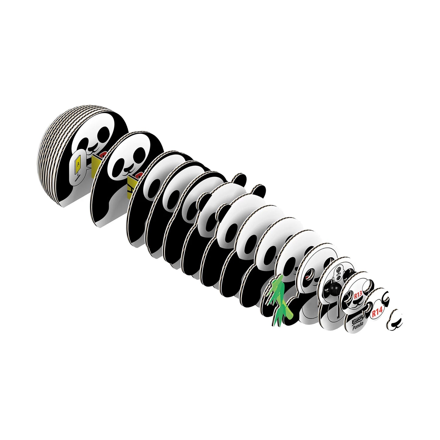3D-BASTELSET PANDA
