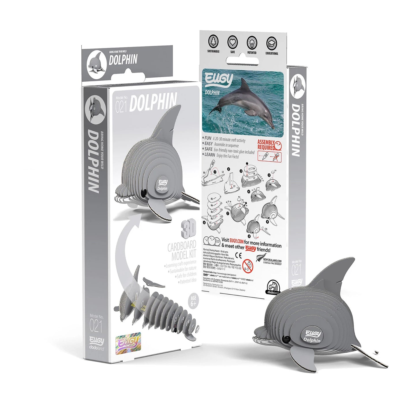 3D-BASTELSET DELFIN
