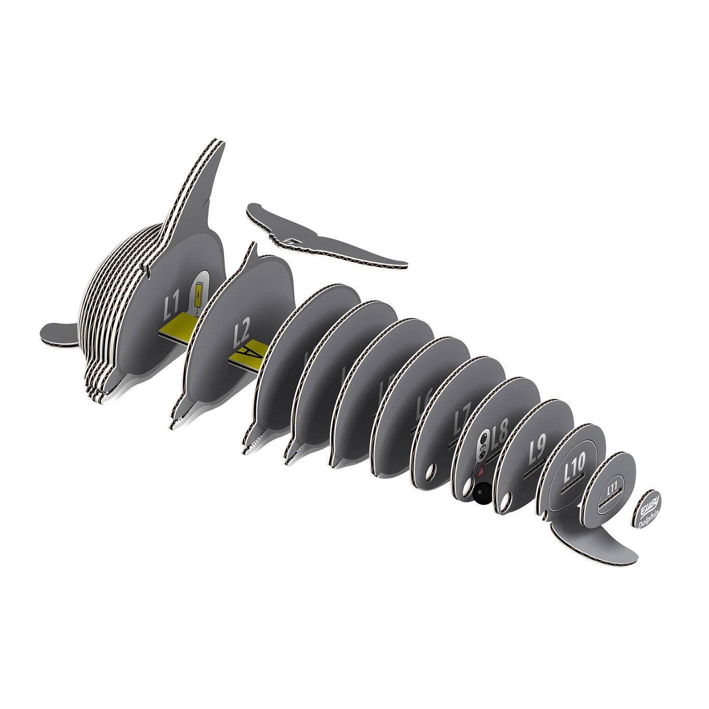 3D-BASTELSET DELFIN