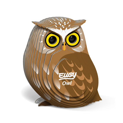 3D-Eulen-Bastelset