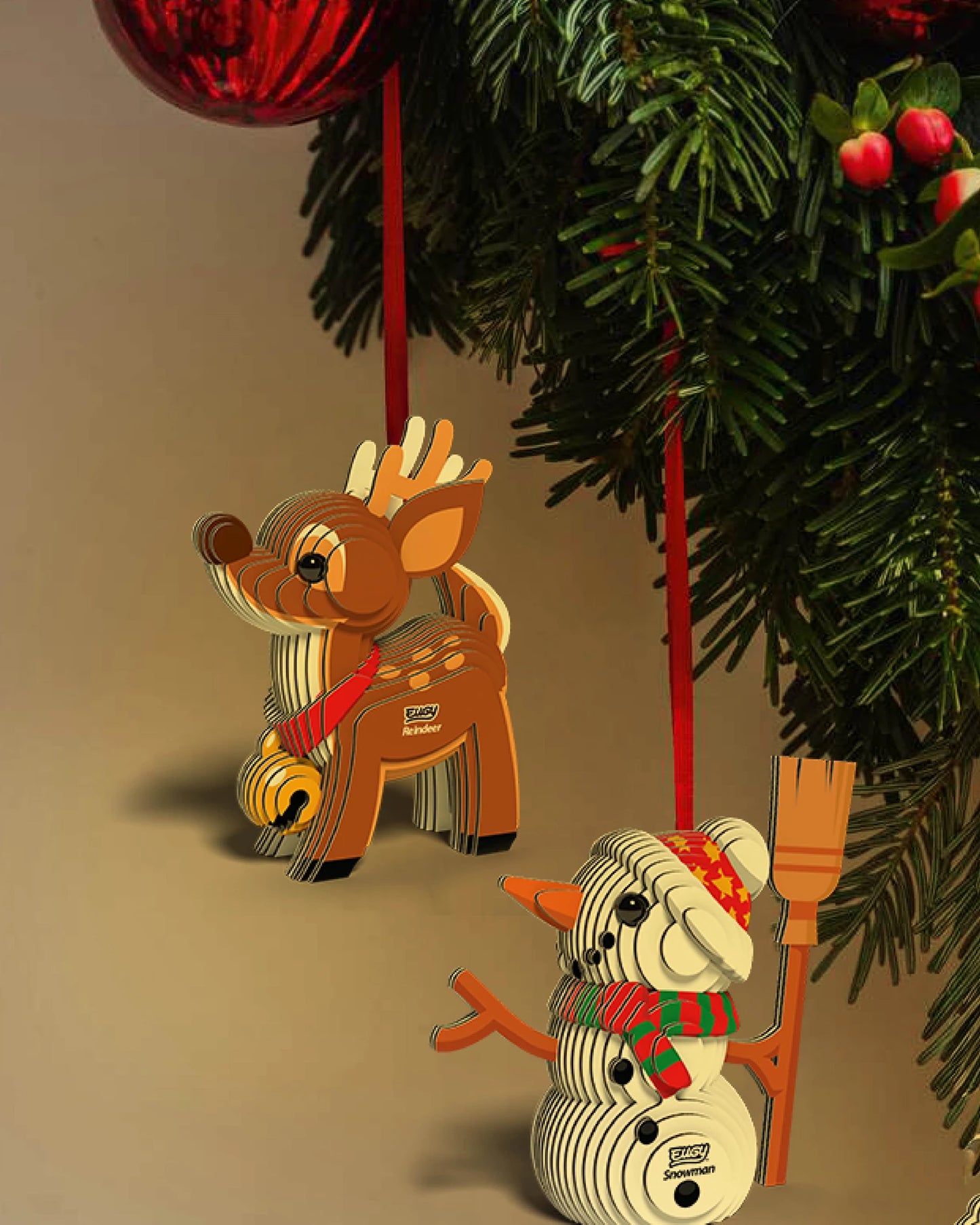 DIY-3D-Rentier-Bausatz