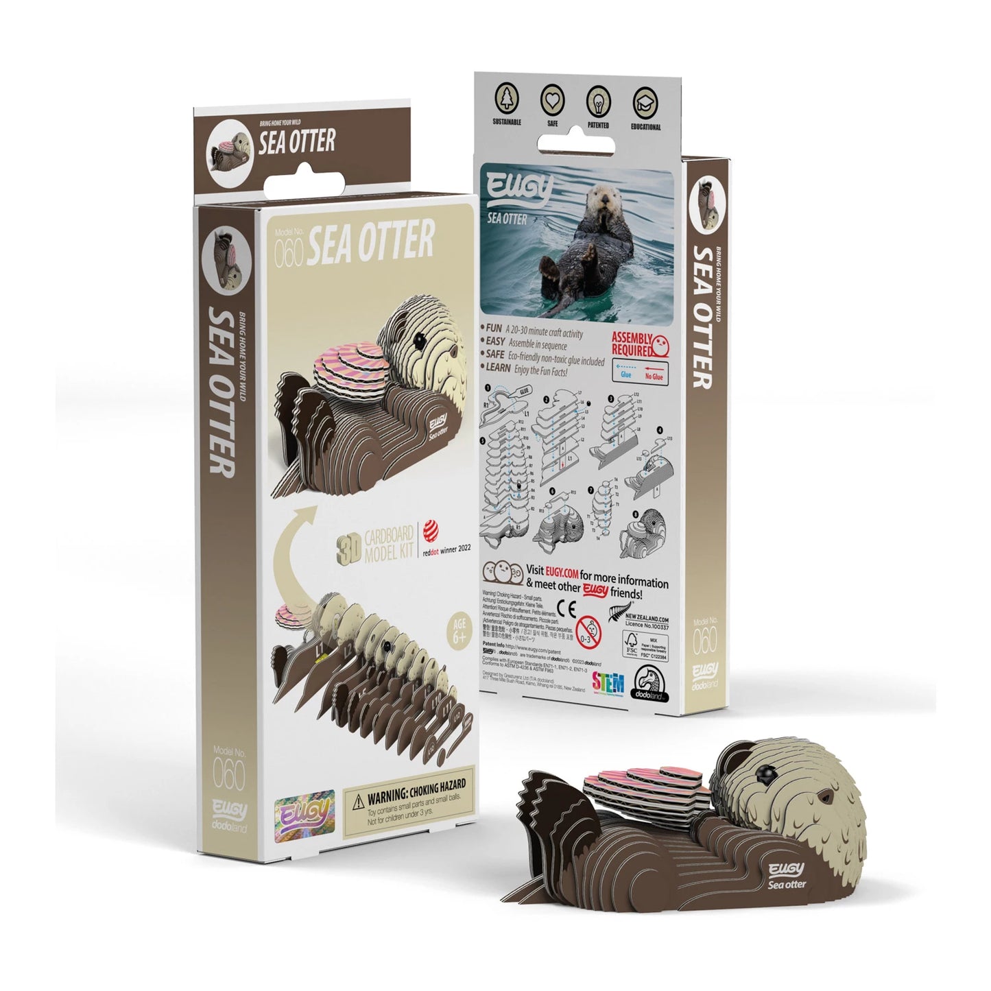 3D-Bastelset Seeotter