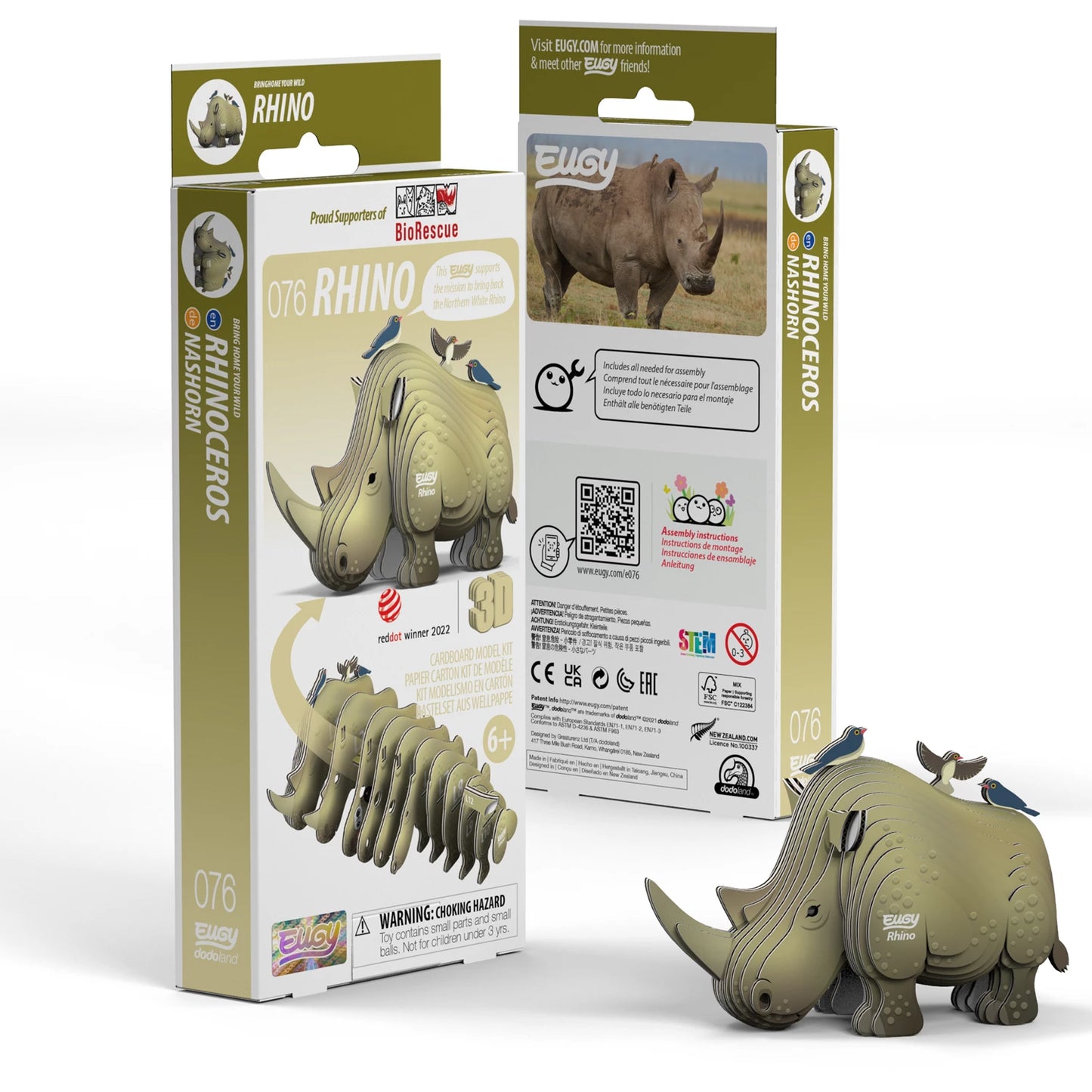 3D-NASHORN-BASTELSET