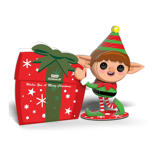 KIT ARTIGIANALE 3D ELFO DI NATALE