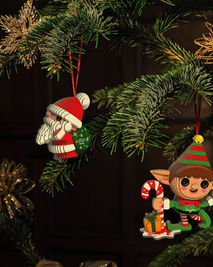 3D BASTELSET WEIHNACHTSELF
