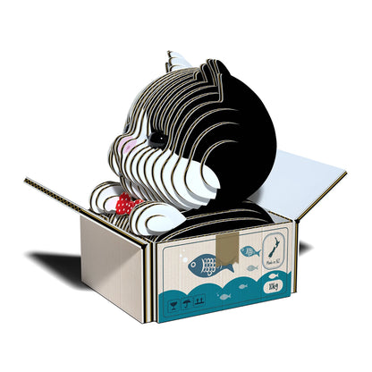 BASTELSET 3D SMOKINGKATZE
