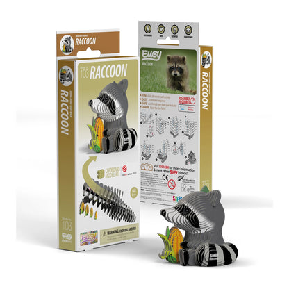3D-Bastelset Waschbär