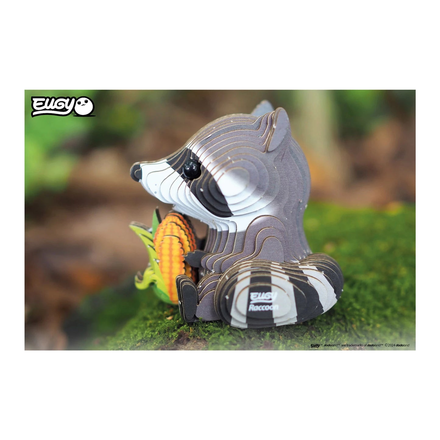3D-Bastelset Waschbär