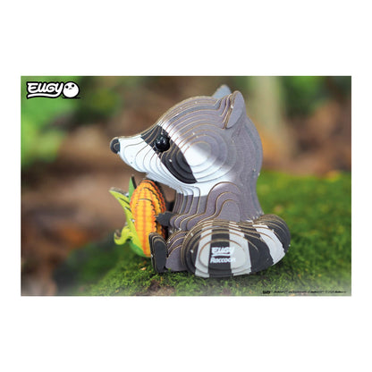 3D-Bastelset Waschbär