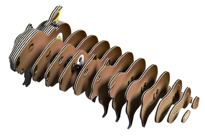 BASTELSET 3D KAPIBARA