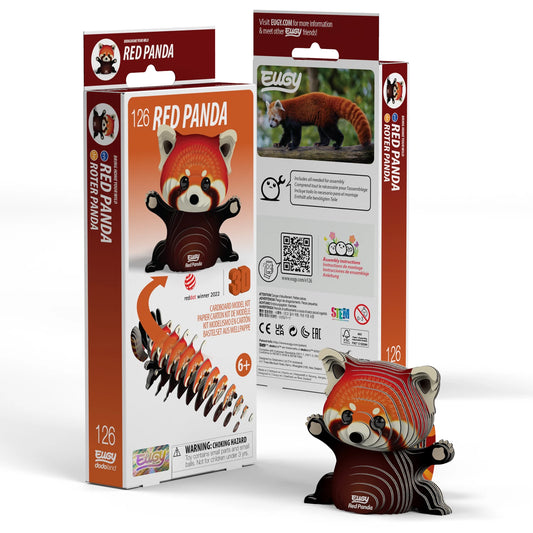 KIT ARTIGIANALE 3D PANDA ROSSO