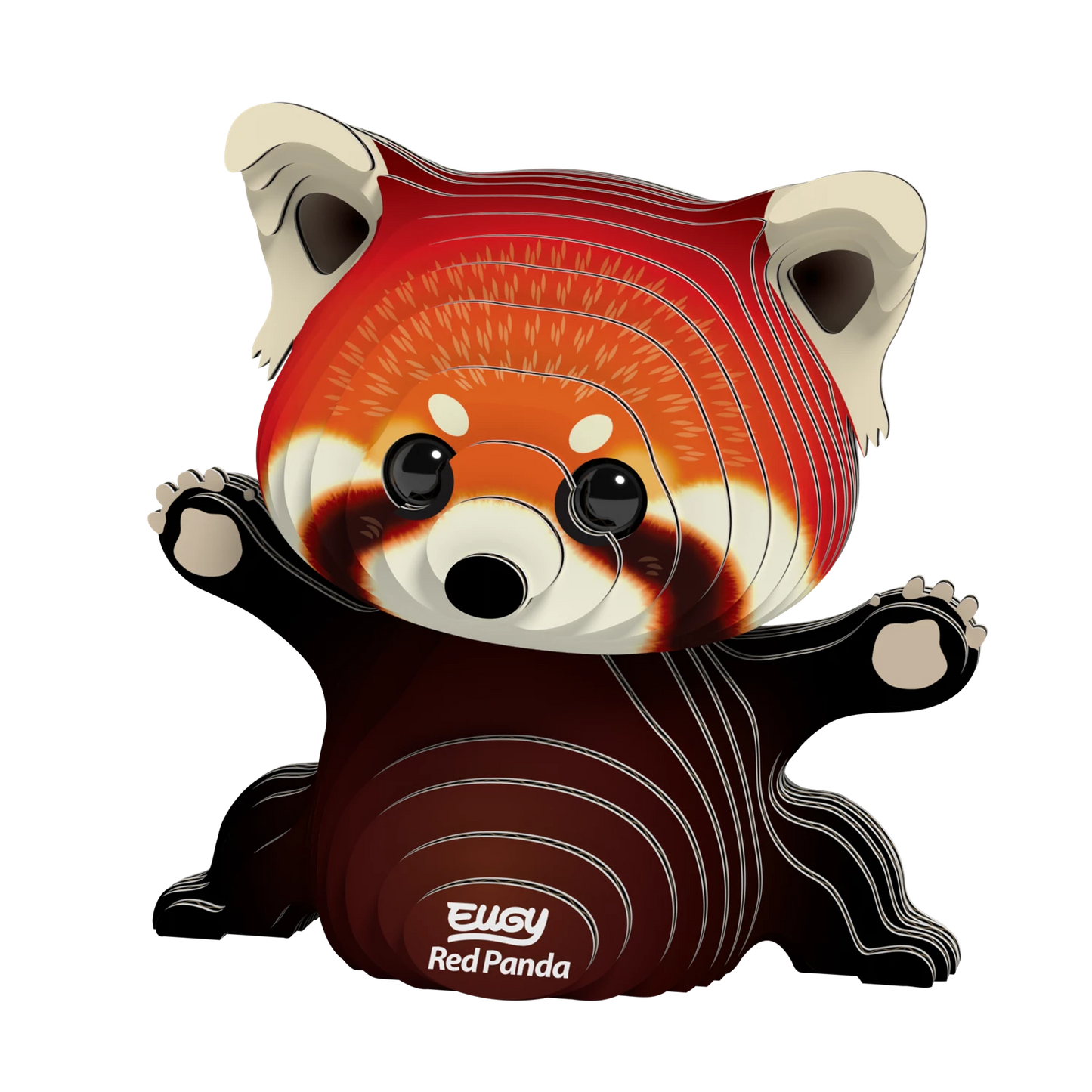 3D-BASTELSET ROTER PANDA