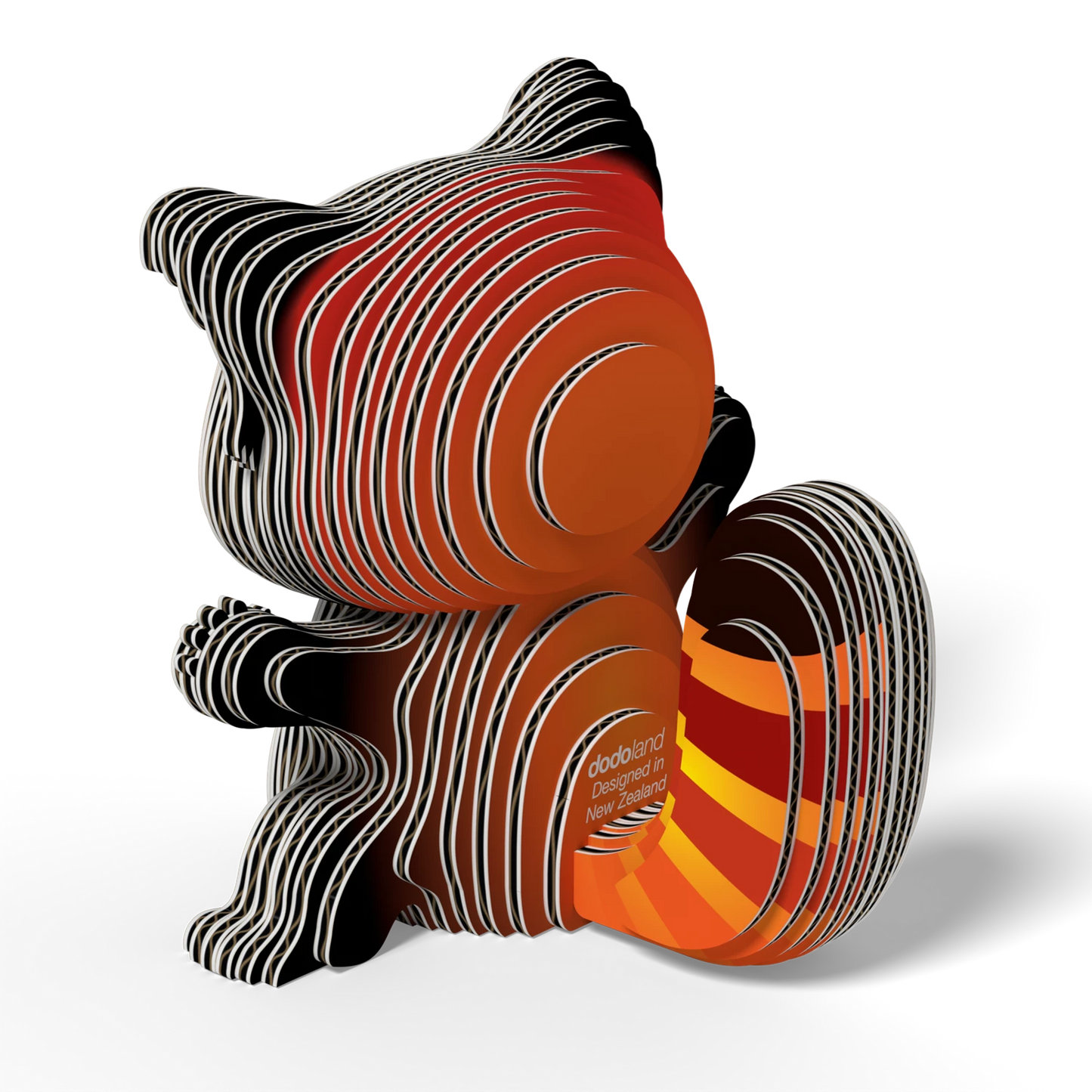 3D-BASTELSET ROTER PANDA