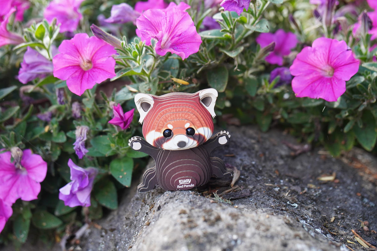 3D-BASTELSET ROTER PANDA