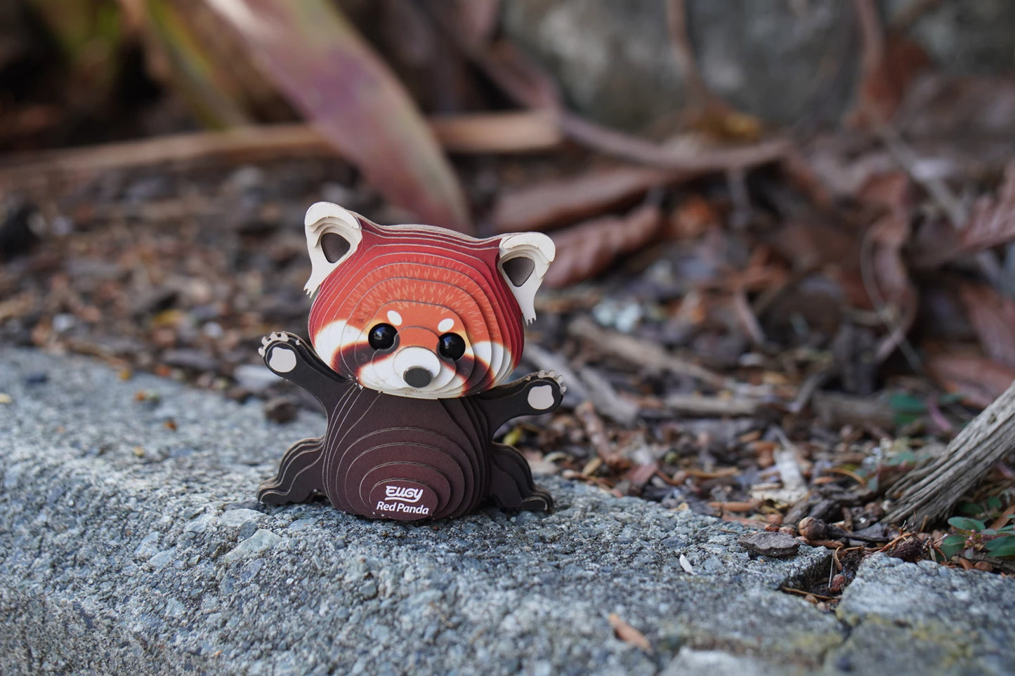 3D-BASTELSET ROTER PANDA