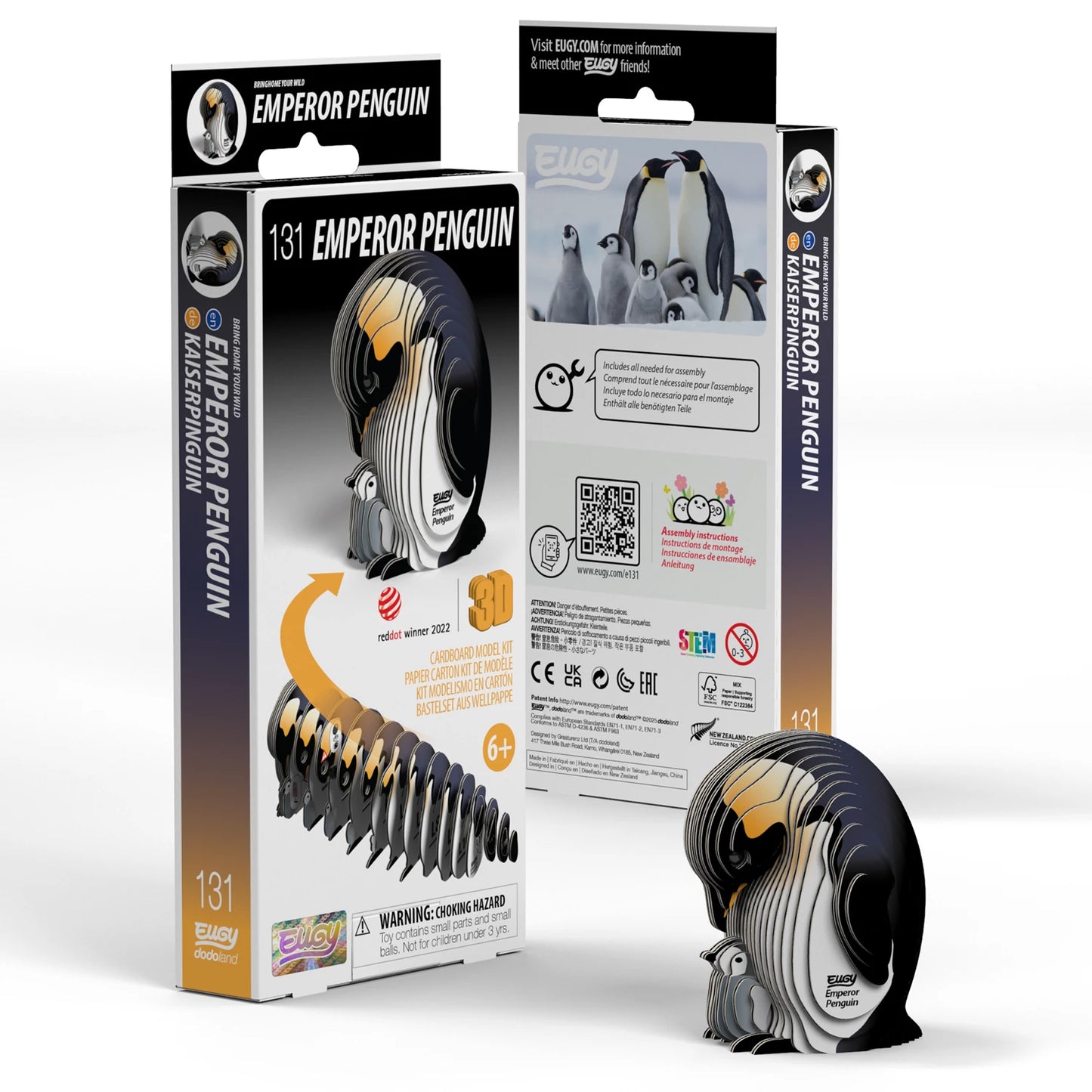 KIT ARTIGIANALE 3D PINGUINO IMPERATORE